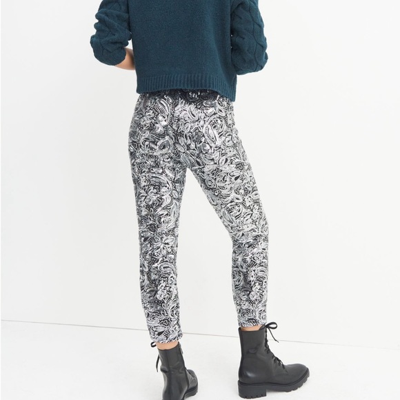 NWT Anthropologie Pascaline Sequined Trousers S - Picture 2 of 12